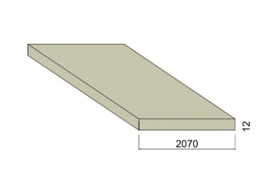 Panneau Médium CTBH Hydrofuge - 2,80 m x 2,07 m - ép.12 mm Panneau Médium CTBH Hydrofuge - 2,80 m x 2,07 m - ép.12 mm