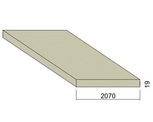Panneau Médium CTBH Hydrofuge - 2,80 m x 2,07 m - ép.19 mm