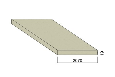 Panneau Médium CTBH Hydrofuge - 2,80 m x 2,07 m - ép.19 mm