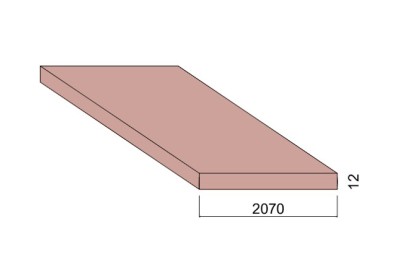Panneau Médium M1 Ignifuge - 2,80 m x 2,07 m - ép.12 mm Panneau Médium M1 Ignifuge - 2,80 m x 2,07 m - ép.12 mm