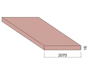 Panneau Médium M1 Ignifuge - 2,80 m x 2,07 m - ép.16 mm