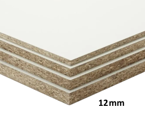 Panneau Mélaminé - Blanc Perlé - 80 g/m² - 2,80 m x 2,07 m - ép.12 mm