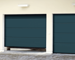 Porte de garage SECTIONELLE - Anthracite 7016 - H.2000 cm X L.2375 cm