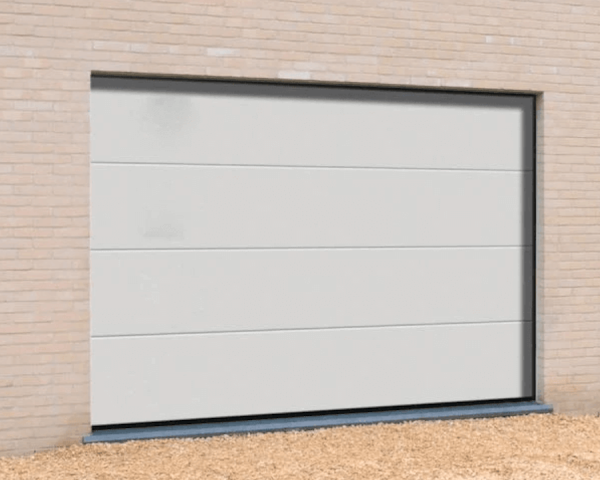 Porte de garage SECTIONELLE - Blanc - H.2125 cm X L.2375 cm