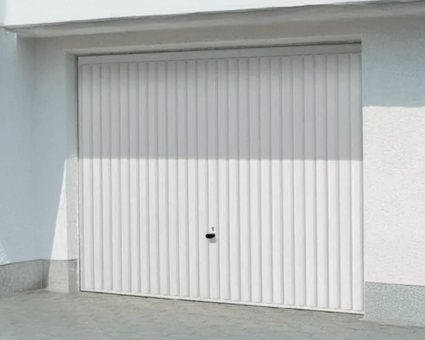 Porte de garage BASCULANTE - Blanc - H.2125 cm X L.2375 cm