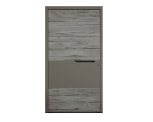 Porte d'entrée alu modèle GRAPHITE