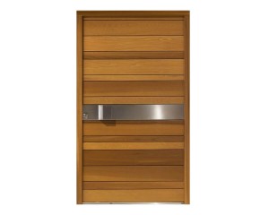 Porte d'entrée bois modèle NATIV 2