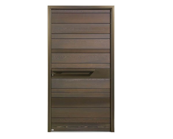 Porte d'entrée bois modèle NATIV 9 FUSION