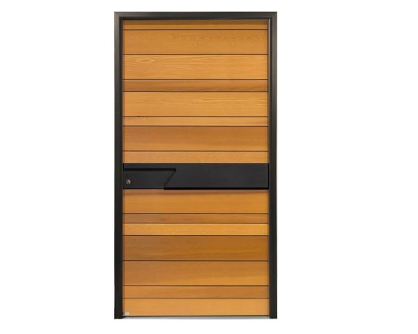 Porte d'entrée bois modèle NATIV 11 FUSION