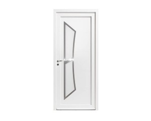 Porte d'entrée PVC modèle MILKY 1