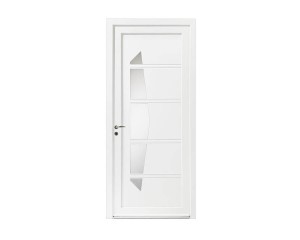 Porte d'entrée PVC modèle MILKY 2