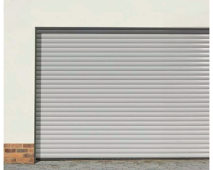Porte de garage ENROULABLE - PORTAROL' Lames 55 - Blanc