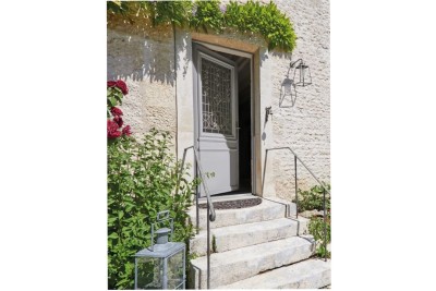 Luminaire extérieur HUGY. Vue d'ambiance.