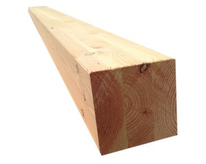 Poutre Contre-collée Douglas 140 x 140 mm 2