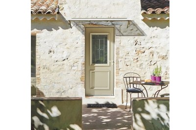 Marquise extérieure CITE 1900. Vue d'ambiance