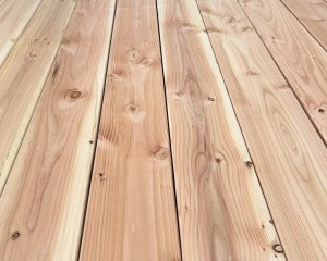 Lames de Terrasse en bois - Douglas - 145 x 27 mm