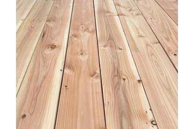Lames de Terrasse en bois - Douglas - 145 x 27 mm Lames de Terrasse en bois - Douglas - 145 x 27 mm