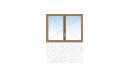 Fenêtre 2 vantaux BOIS