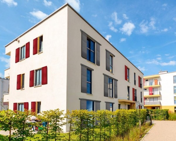 Volet coulissant aluminium THOR. Vue d'ambiance.