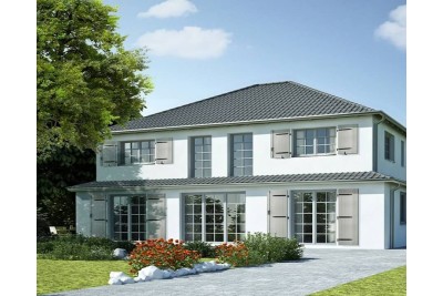 Volet battant aluminium SYMETH. Vue d'ambiance. Volet battant aluminium SYMETH. Vue d'ambiance.