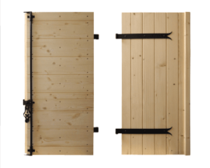 Volet battant Bois HELIOS 48mm