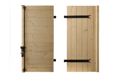 Volet battant Bois HELIOS 48mm