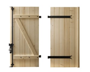 Volet battant Bois sapin HERACLES 32mm