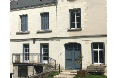 PERSIENNES Bois exotique IRIS 32mm. Vue d'ambiance. PERSIENNES Bois exotique IRIS 32mm. Vue d'ambiance.