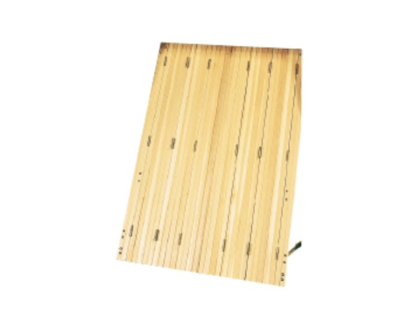 Persiennes repliables Bois pin ASTERIA 14mm