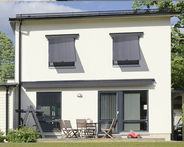 Persiennes coulissante Alu ORPHEE 16mm. Vue d'ambiance.