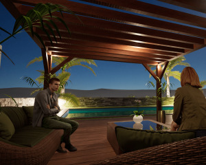 Pergolas bois TERRASOL 3.00 x 4.00 m 2