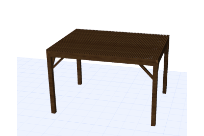 Pergolas bois OMBRIERE 3.00 x 4.00 m