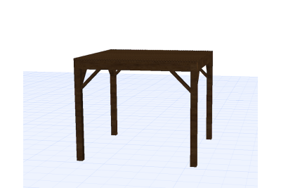 Pergolas bois OMBRIERE 3.00 x 3.00 m