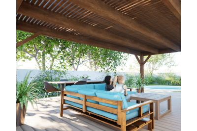 Pergolas bois OMBRIERE 4.00 x 5.00 m