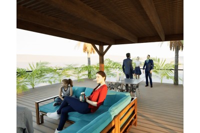 Pergolas bois OMBRIERE murale 4.00 x 4.00 m