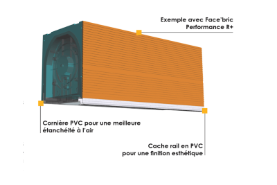 Coffre FACE BRIQUE sous-face Banche