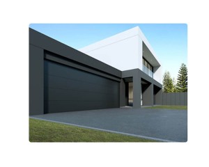 Porte de garage sectionnelle sur mesure 2