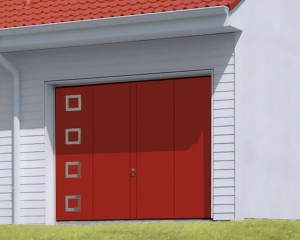 Porte de garage BASCULANTE sur mesure 2