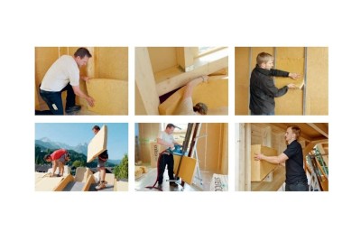 Laine isolante semi-rigide 80 mm STEICOFLEIX 036 Laine isolante semi-rigide 80 mm STEICOFLEIX 036