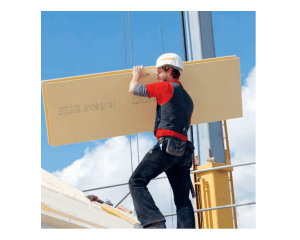 Panneau isolant pare-pluie et support d´enduit 60 mm 2