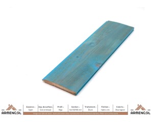 LAMBRIS DECO&GO SAPIN VEGA BLUE LAGOON - 16 mm x 135/180 mm