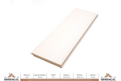 LAMBRIS ISIS SAPIN BROSSÉ HYDRO-CIRE CÉRUSÉ - 18 mm x 160 mm