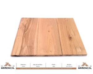 LAMBRIS VEGA CHÊNE BROSSÉ - 20 mm x 195 mm 2