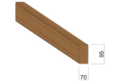 Bois d'Ossature Pin du Nord Rouge Autoclave 70 x 95 mm Bois d'Ossature Pin du Nord Rouge Autoclave 70 x 95 mm
