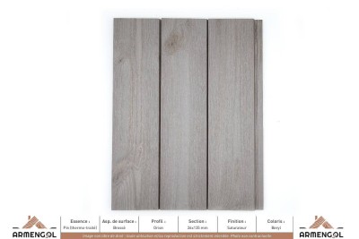 BARDAGE PIN (THERMO-TRAITÉ) BROSSÉ ORION SATURATEUR BERYL - 26 mm x 135 mm BARDAGE PIN (THERMO-TRAITÉ) BROSSÉ ORION SATURATEUR BERYL - 26 mm x 135 mm