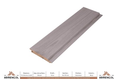 BARDAGE PIN (THERMO-TRAITÉ) BROSSÉ ORION SATURATEUR BERYL - 26 mm x 135 mm BARDAGE PIN (THERMO-TRAITÉ) BROSSÉ ORION SATURATEUR BERYL - 26 mm x 135 mm