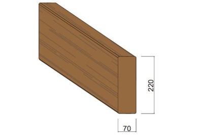 Bois d'Ossature Pin du Nord Rouge Autoclave 70 x 220 mm Bois d'Ossature Pin du Nord Rouge Autoclave 70 x 220 mm