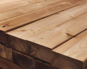 Bois d'Ossature Pin du Nord Rouge Autoclave 45 x 70 mm 2