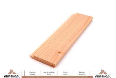 BARDAGE DOUGLAS RABOTÉ LIBRA 1 - 26 mm x 125 mm