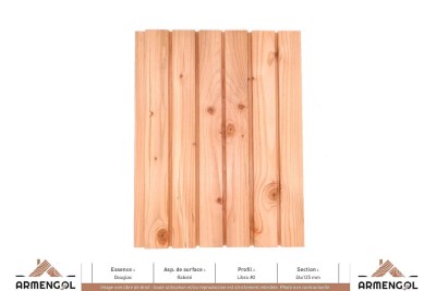 BARDAGE DOUGLAS RABOTÉ LIBRA 2 - 26 mm x 125 mm